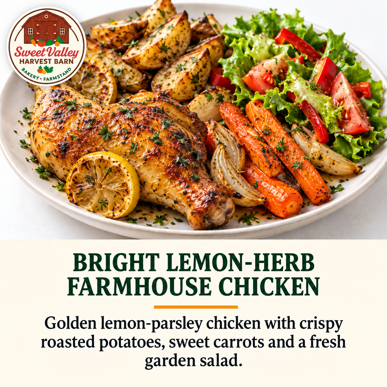 Bright Lemon-Herb Farmhouse Chicken
